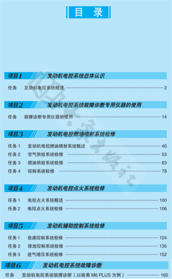 教材目录